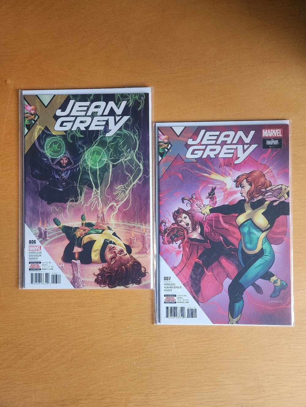 Jean Grey #6, & #7, Marvel Comics (Lot of 2)